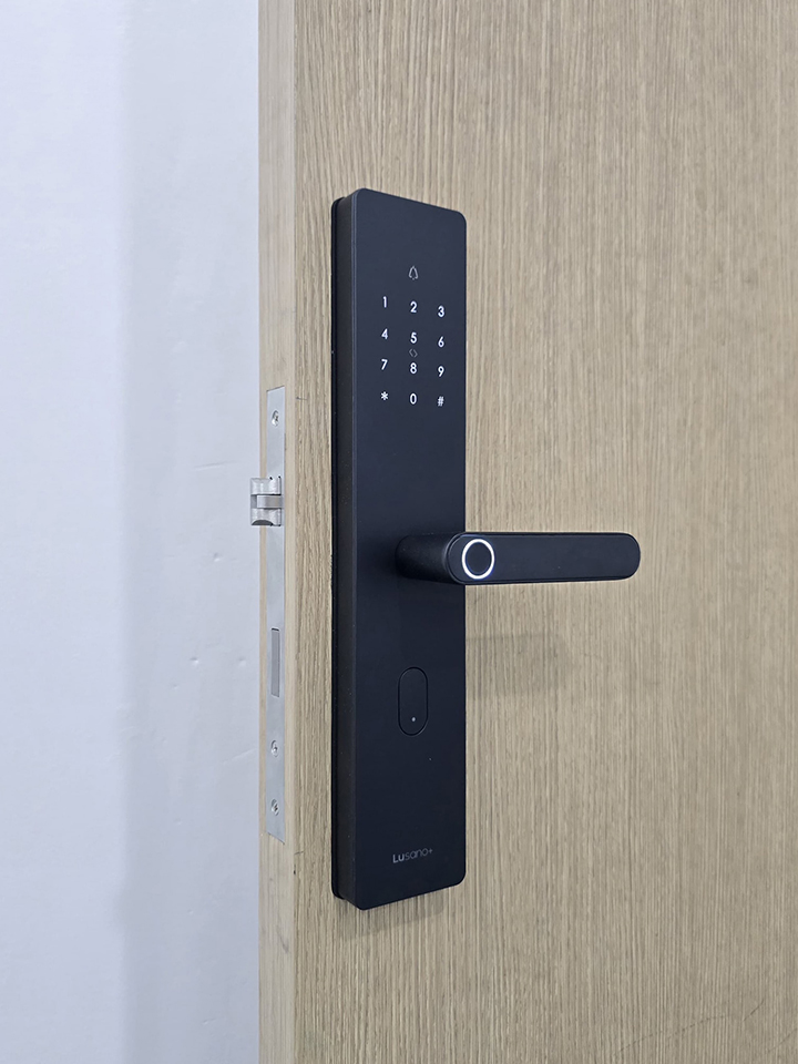Lusano+ Star Mortise Digital Door Lock - installation