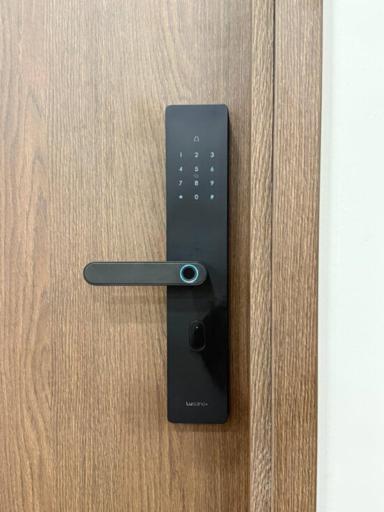 Lusano+ Star Mortise Digital Door Lock - installation