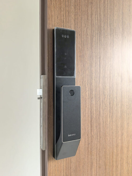 Lusano Space X Smart Door Lock - (Mika Black)