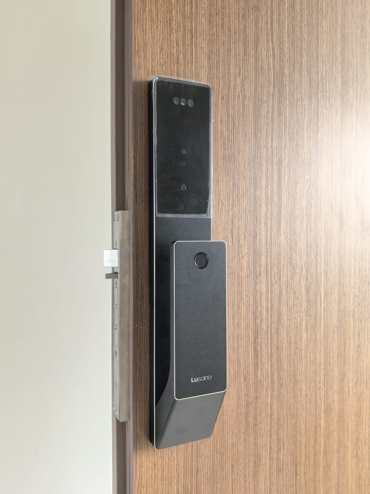 Lusano Space X Smart Door Lock - (Mika Black)