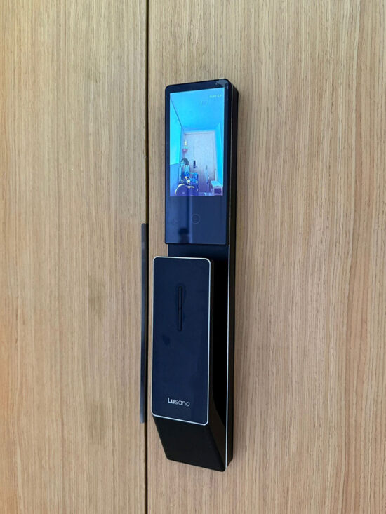 Lusano Space X Smart Door Lock - (Mika Black)