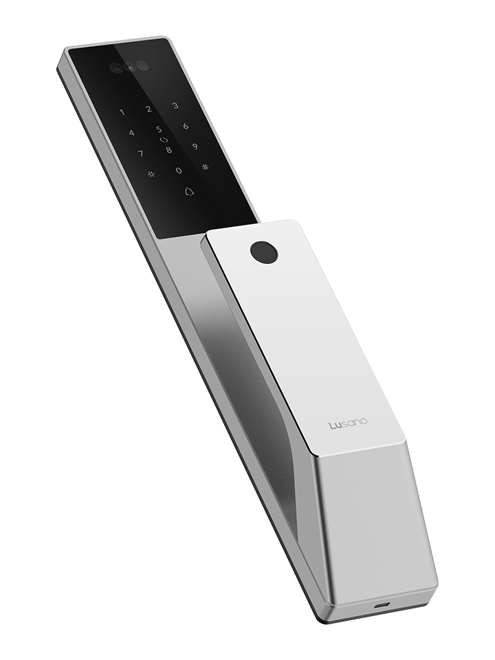 Lusano-Space-X-Smart-Door-Lock-Titanium-Cool-White