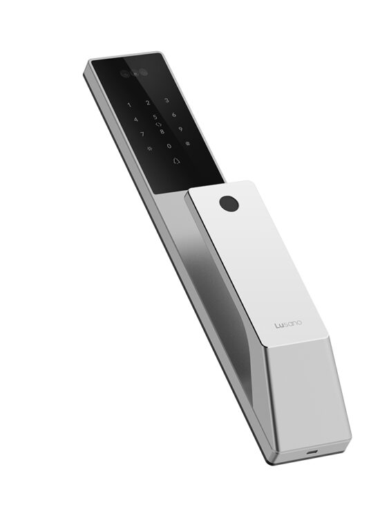 Lusano-Space-X-Smart-Door-Lock-Titanium-Cool-White