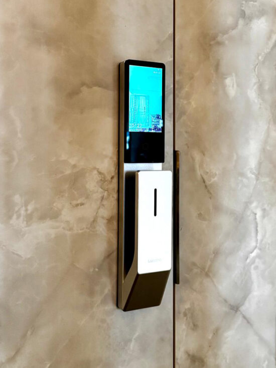 Lusano-Space-X-Smart-Door-Lock-Titanium-Cool-White