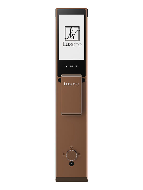 Lusano-Ultra-Slim-Digital-Lock-Coffee-Brown