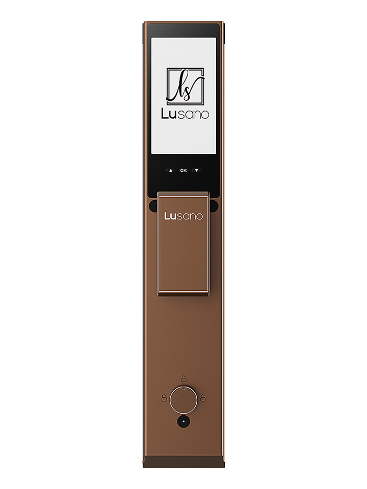 Lusano-Ultra-Slim-Digital-Lock-Coffee-Brown