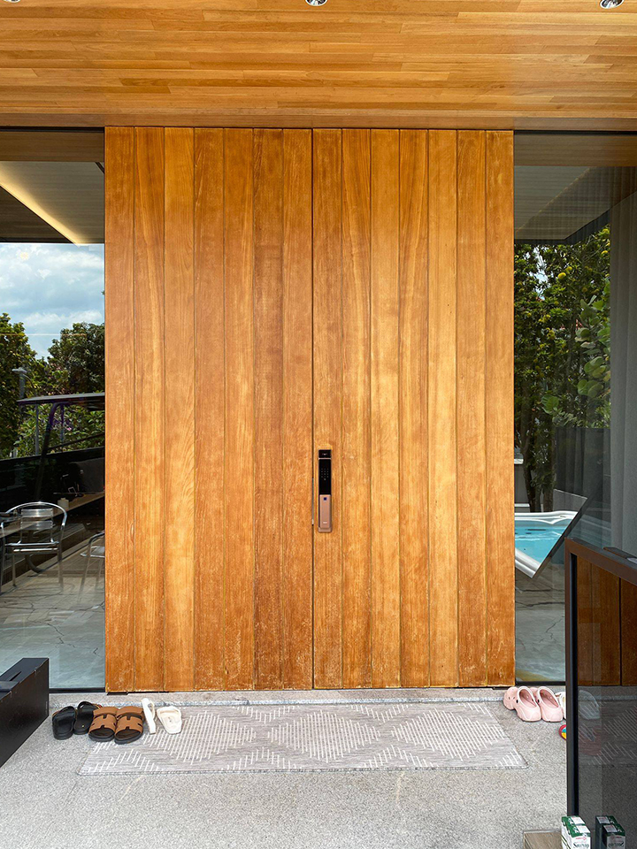 MyDigitalLock - Ultra-Slim-Coffe-brown-Installation