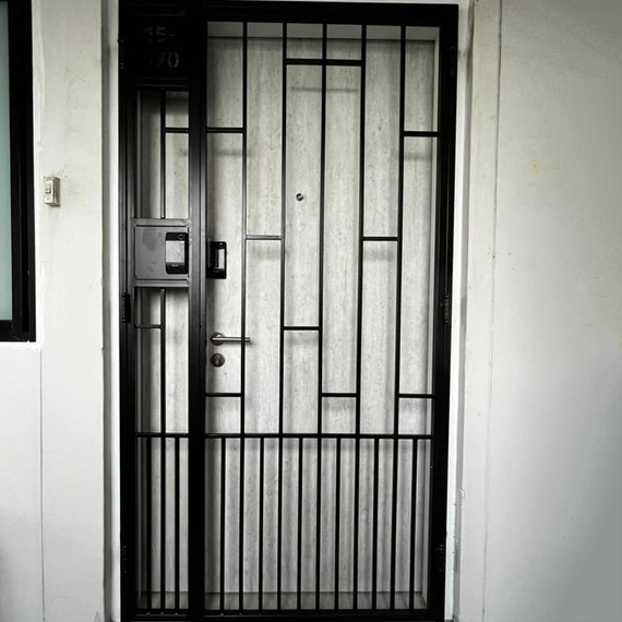 Budget Line Mild Steel Gate 4×7 Feet