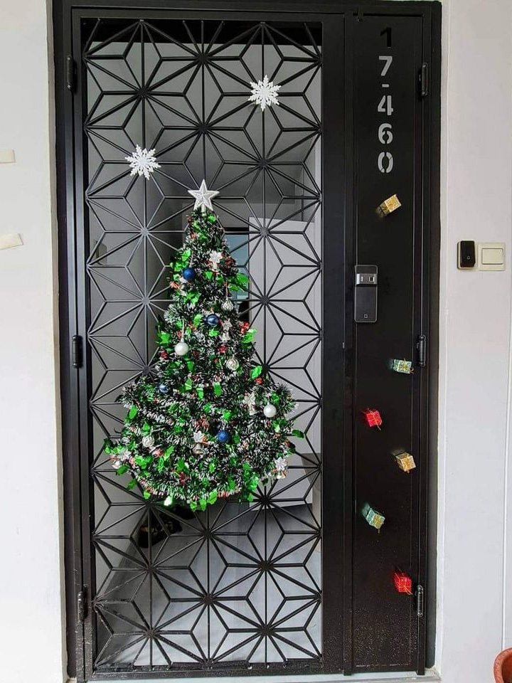 Mild Steel Gate - Retro Design