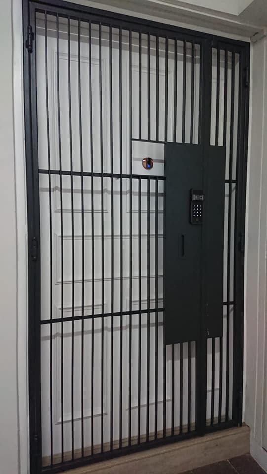 Mild Steel Interior Designer HDB Gate 4×7 feet