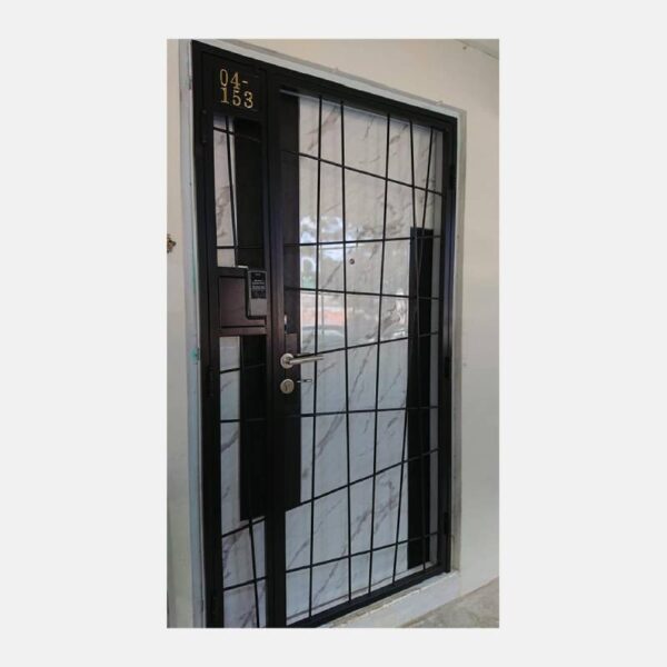 Mild Steel Interior Designer HDB Gate 4×7 feet