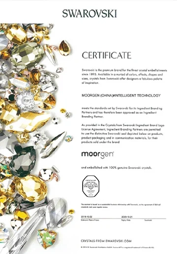 Moorgen T31 Smart Lock - Certificate