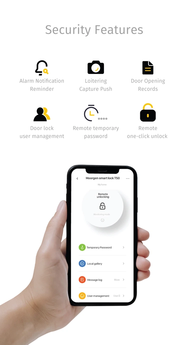 Moorgen T50 Digital Lock - Description