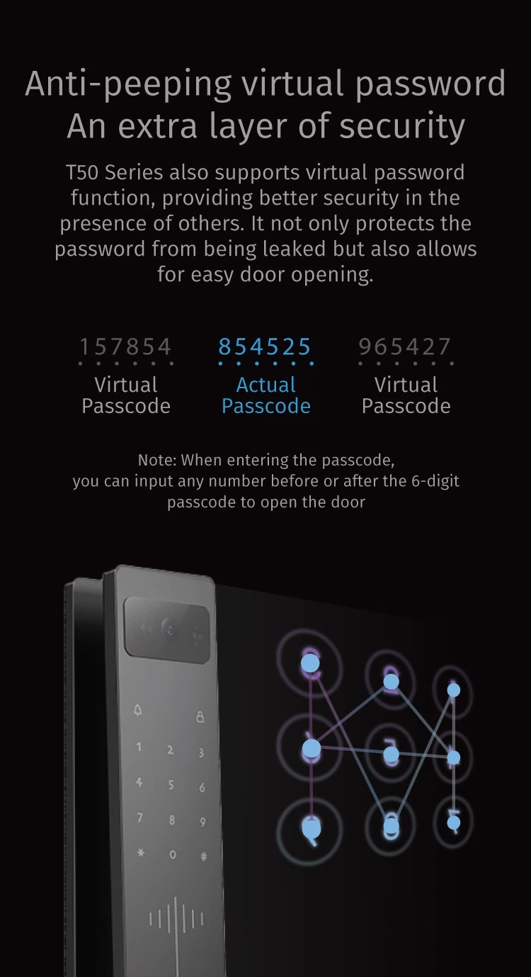 Moorgen T50 Digital Lock - Description