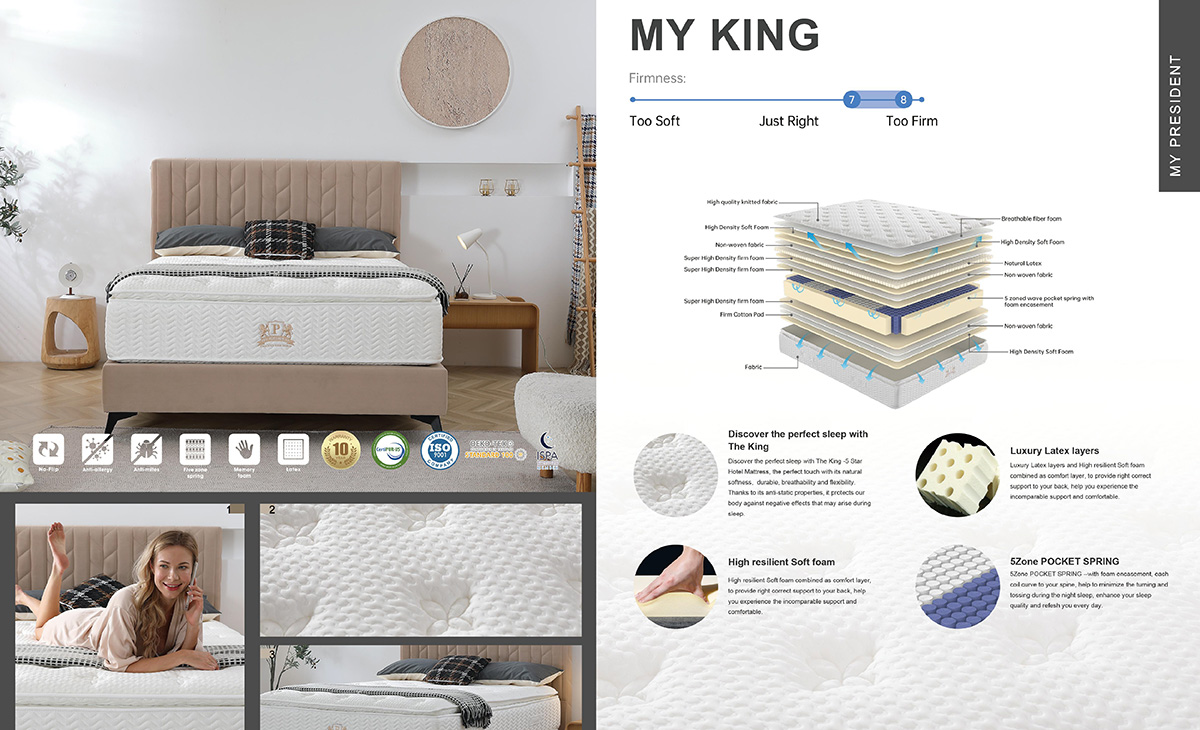 My King - Mattress Banner