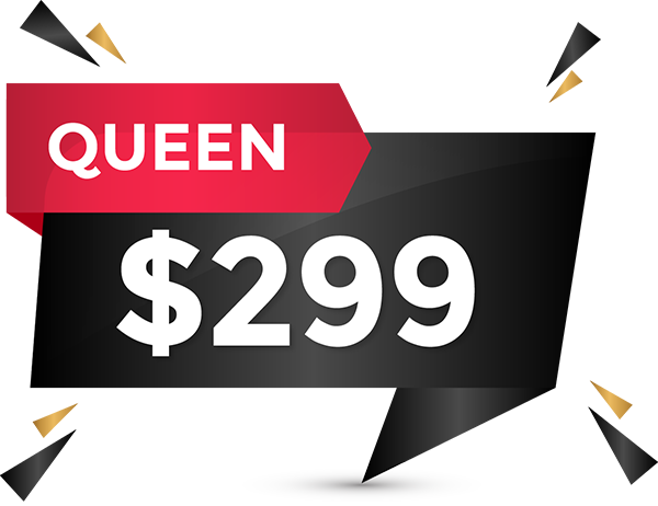 MyDigitalLock - Normal Bedframe with Leg - Queen