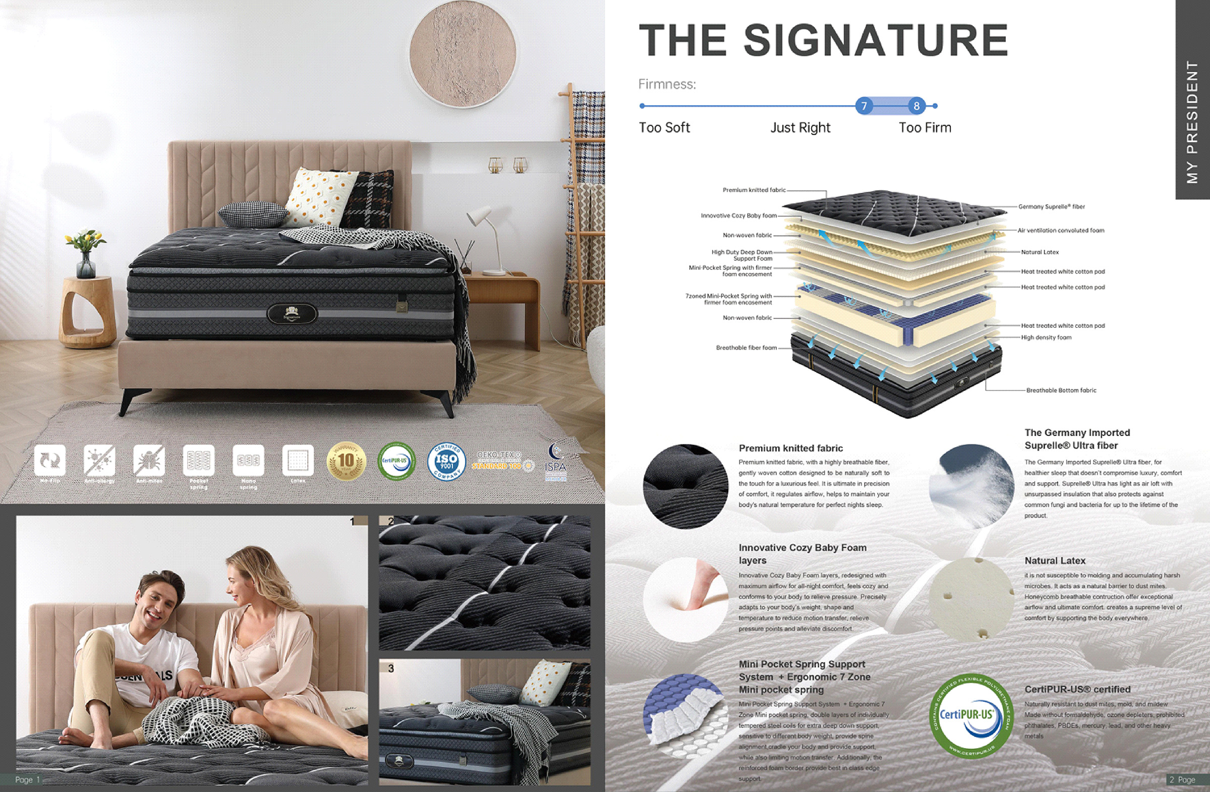MyDigitalLock - The Signature Mattress