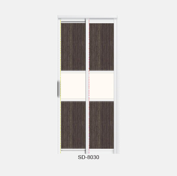Mix and Match Any Design Slide and Swing Toilet Door