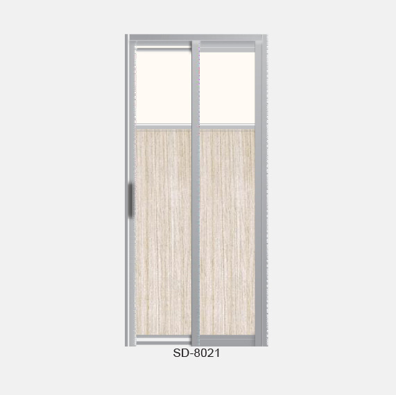 Mix and Match Any Design Slide and Swing Toilet Door