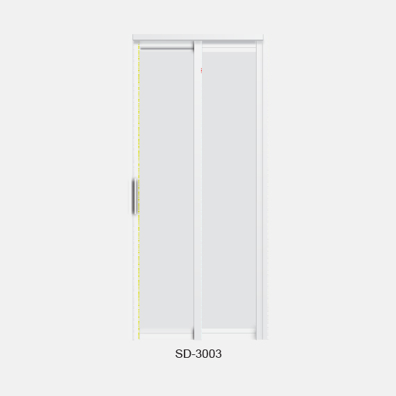 Simple Design Slide and Swing Toilet Door