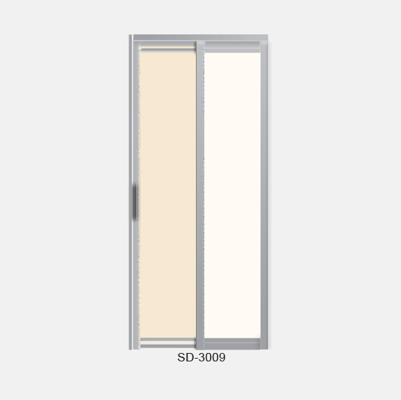 Simple Design Slide and Swing Toilet Door