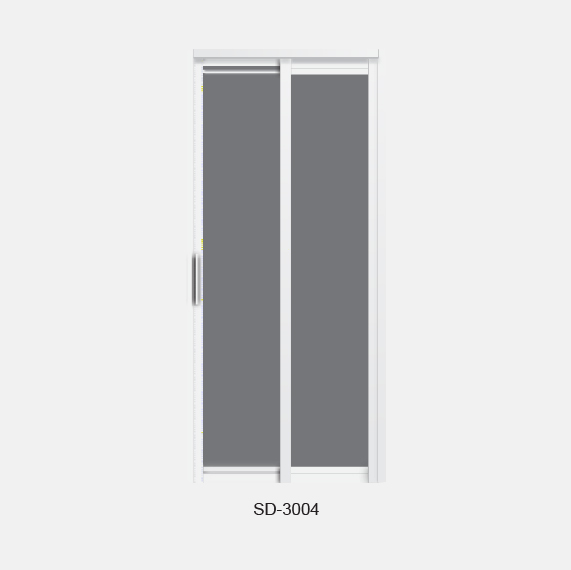 Simple Design Slide and Swing Toilet Door