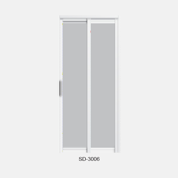 Simple Design Slide and Swing Toilet Door