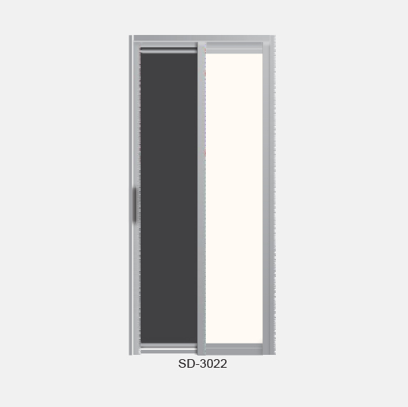 Simple Design Slide and Swing Toilet Door