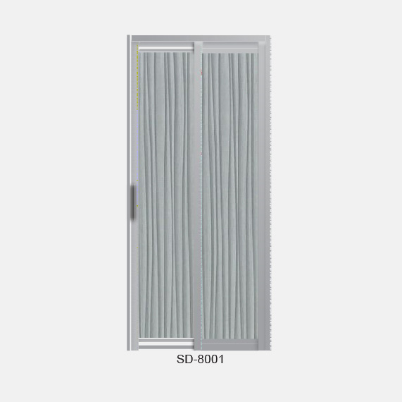 Simple Design Slide and Swing Toilet Door