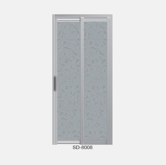 Simple Design Slide and Swing Toilet Door