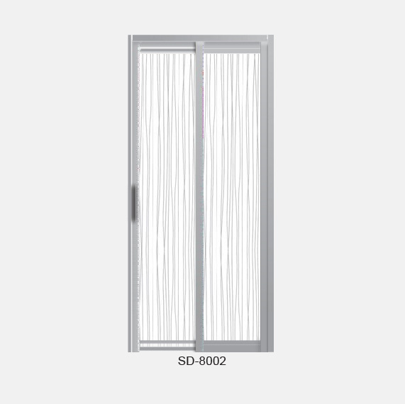 Simple Design Slide and Swing Toilet Door