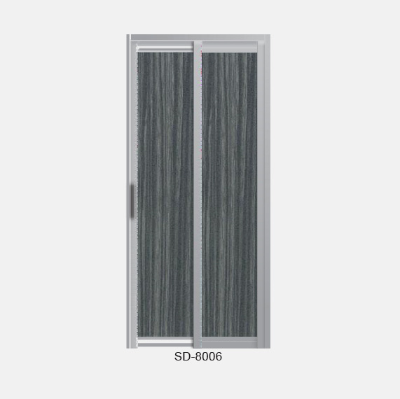 Simple Design Slide and Swing Toilet Door
