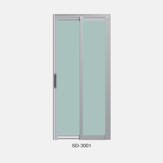 Simple Design Slide and Swing Toilet Door