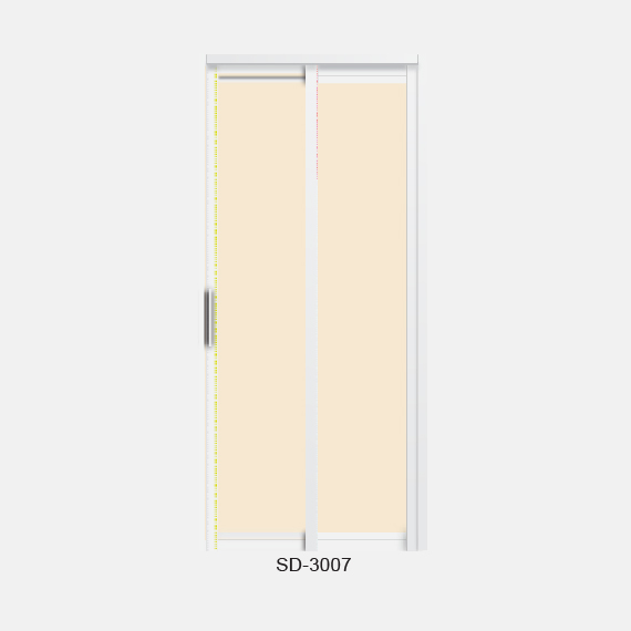 Simple Design Slide and Swing Toilet Door