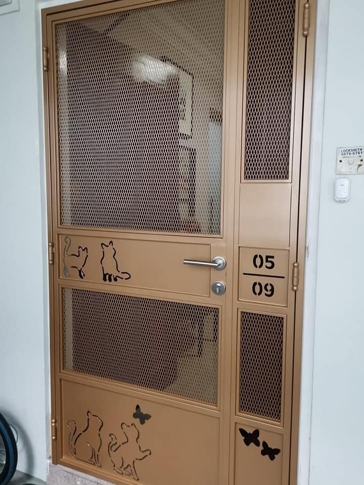 My Digital Lock - Kato Pet Friendly Mesh Gate