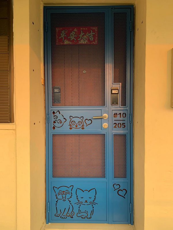My Digital Lock - Kato Pet Friendly Mesh Gate