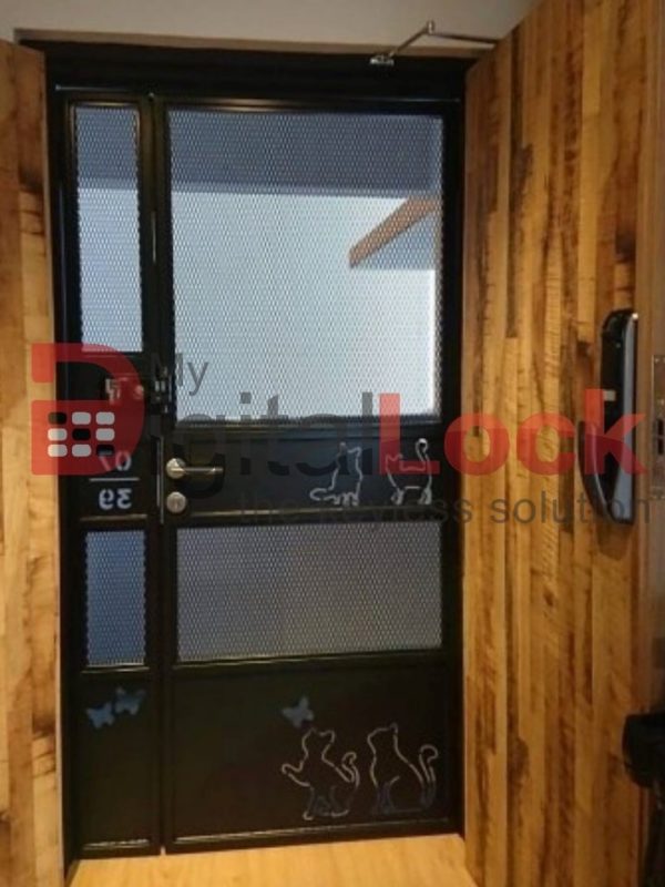 My Digital Lock - Mesh Gate Air Ventilation Day View My Digital Lock - Mesh Gate Air Ventilation Day View