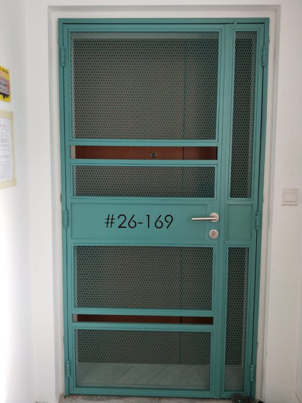 My Digital Lock - Normal Mesh HDB Gate