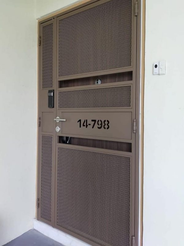 My Digital Lock - Normal Mesh HDB Gate
