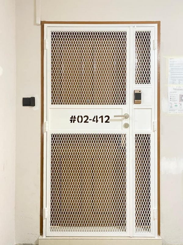 My Digital Lock - Normal Mesh HDB Gate