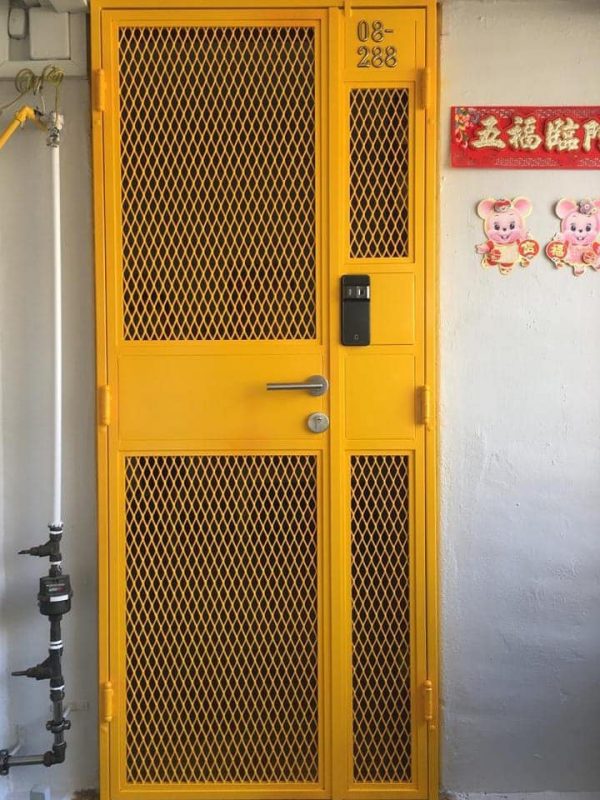 My Digital Lock - Normal Mesh HDB Gate