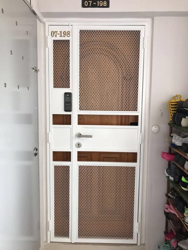 My Digital Lock - Normal Mesh HDB Gate