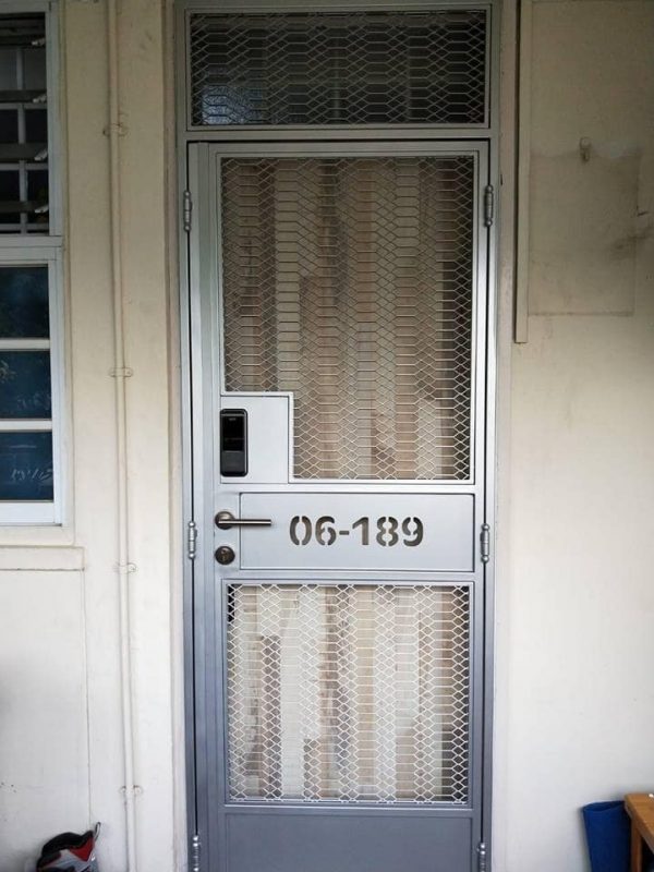 My Digital Lock - Retro Big HDB Mesh Gate