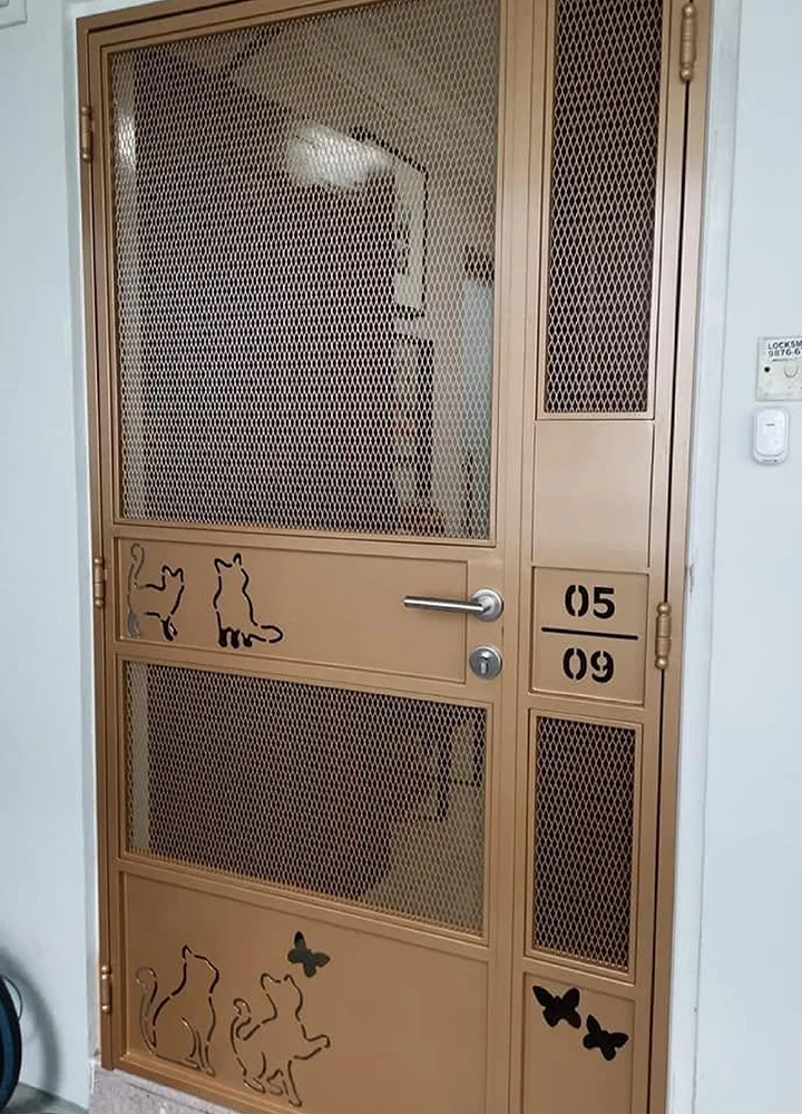 MyDigitalLock - Kato-Pet-Friendly-Mesh-Gate
