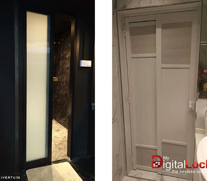 MyDigitalLock - Slide-and-Swing-PVC-Door