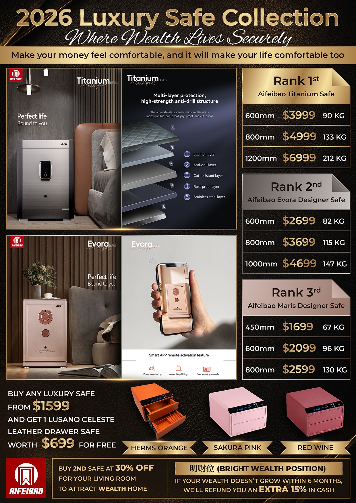 Mydigitallock - 2026 Luxury Safe Collection