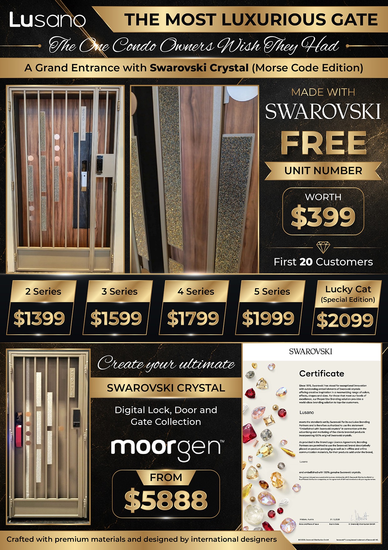 Mydigitallock - Lusano The Most Luxurious Gate