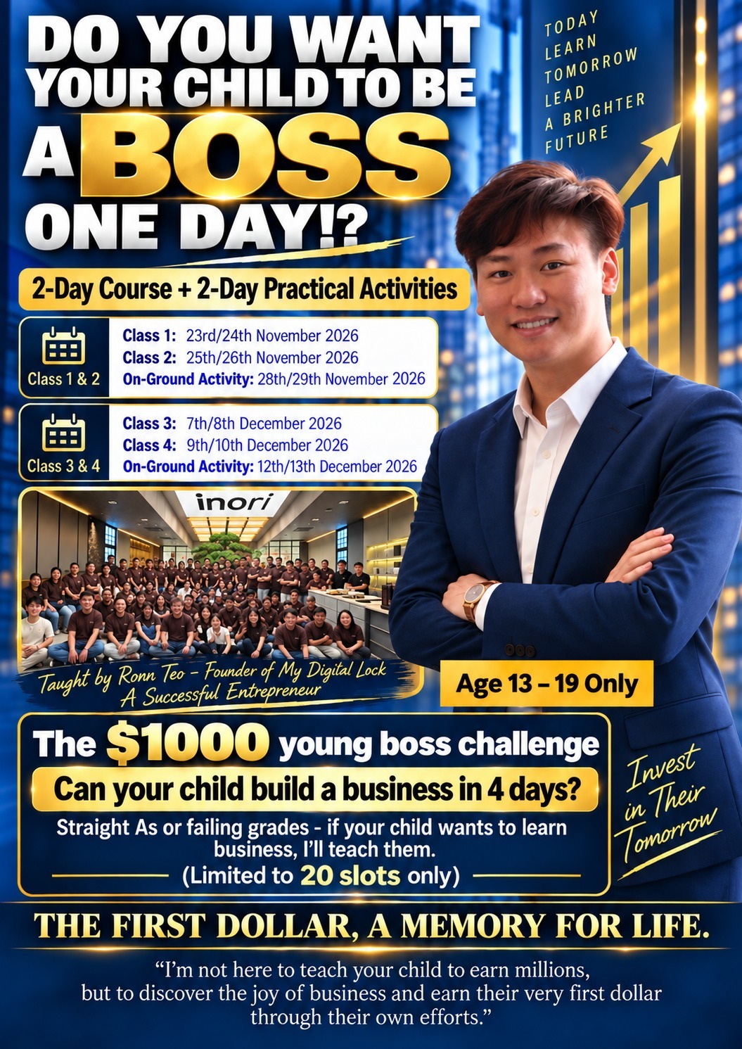 Mydigitallock - Your Child Build a Bussiness in 4 days