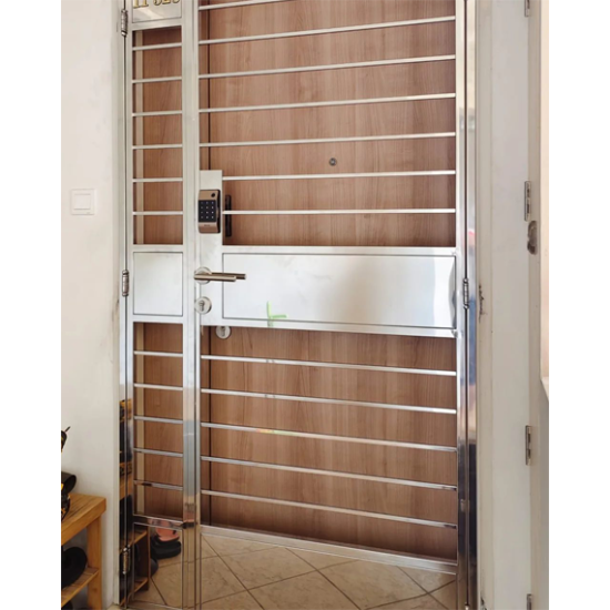 4×7 feet Stainless Steel Simple Gate
