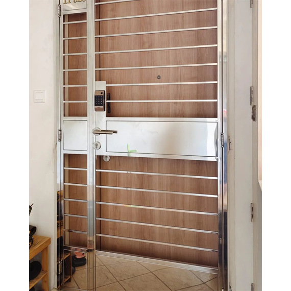 4×7 feet Stainless Steel Simple Gate 4×7 feet Stainless Steel Simple Gate